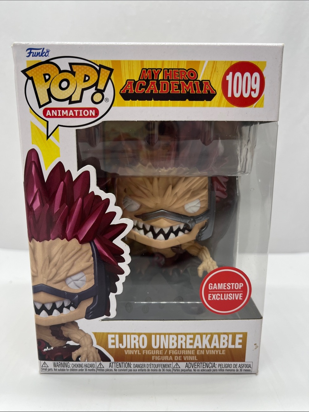 Funko Pop! My Hero Academia Eijiro Unbreakable - Red & Tan